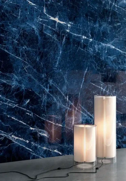 Precious Sodalite mavi renk porselen
